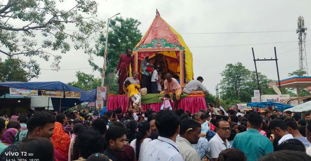 श्रद्धा और भक्ति के साथ निकली भगवान जगन्नाथ की रथयात्रा, सरिया में उमड़ा आस्था का सैलाब..